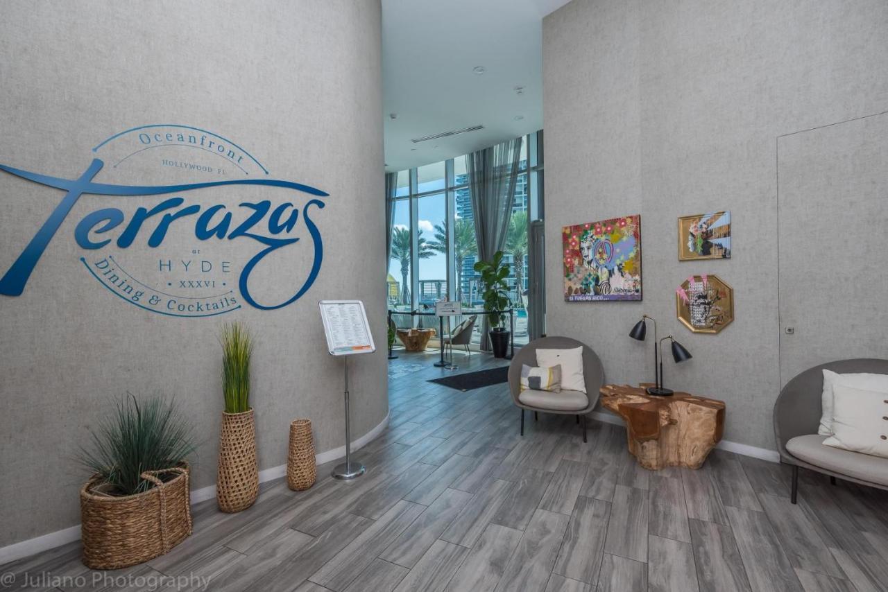 הלנדל ביץ' Ocean View 1 Bed On The Beach 19Th Floor Hollywood מראה חיצוני תמונה