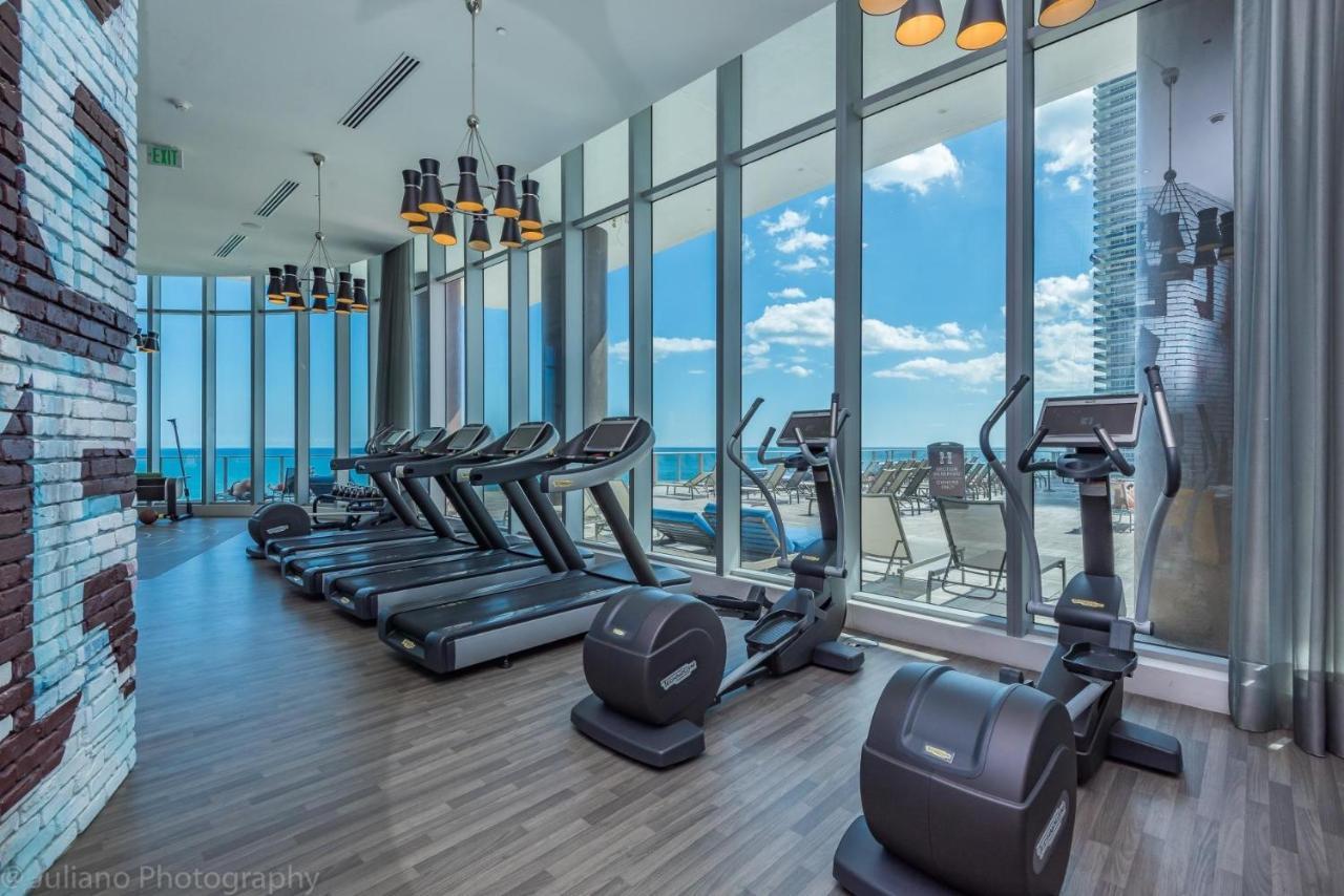 הלנדל ביץ' Ocean View 1 Bed On The Beach 19Th Floor Hollywood מראה חיצוני תמונה
